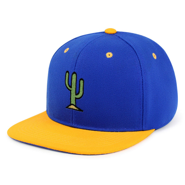 Cactus Snapback Hat Embroidered Hip-Hop Baseball Cap Desert Hot