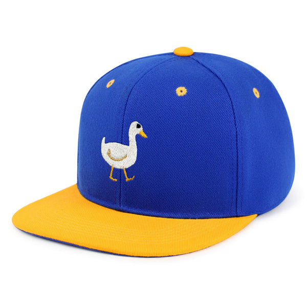 Duck Snapback Hat Embroidered Hip-Hop Baseball Cap Bird Lake