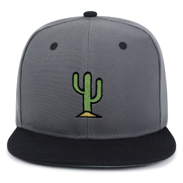 Cactus Snapback Hat Embroidered Hip-Hop Baseball Cap Desert Hot