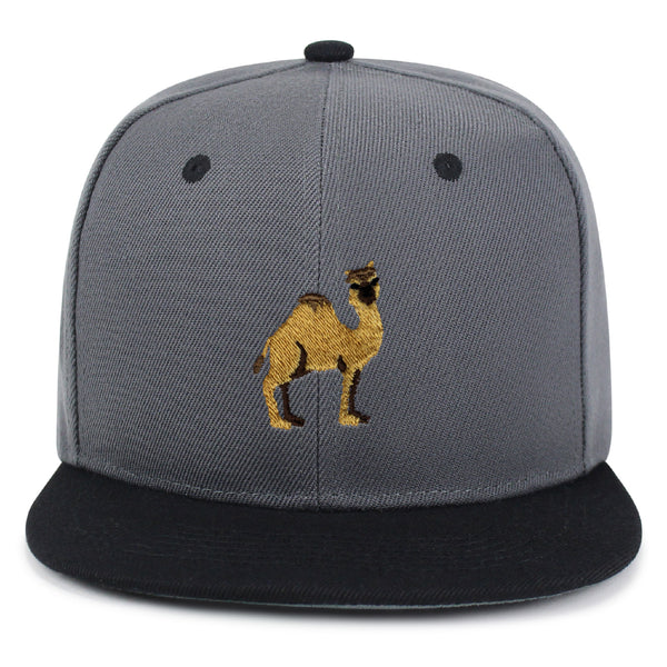 Camel Snapback Hat Embroidered Hip-Hop Baseball Cap Desert Middle East