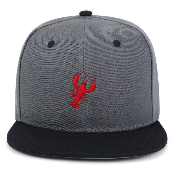 Lobster Snapback Hat Embroidered Hip-Hop Baseball Cap Seafood