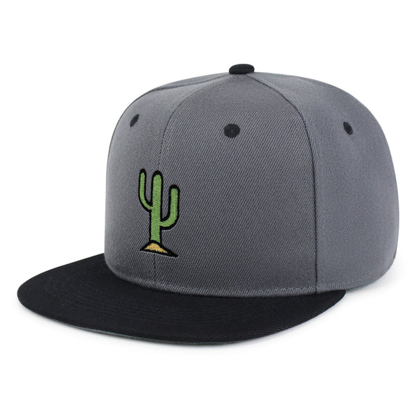 Cactus Snapback Hat Embroidered Hip-Hop Baseball Cap Desert Hot