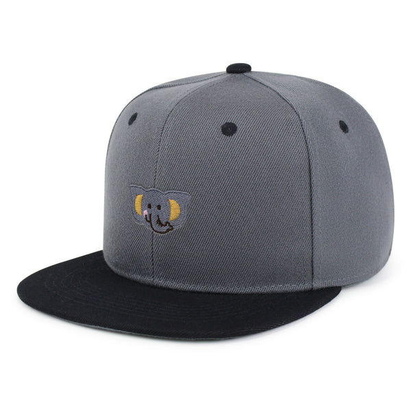 Elephant Snapback Hat Embroidered Hip-Hop Baseball Cap Zoo