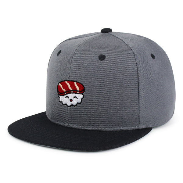 Sushi Snapback Hat Embroidered Hip-Hop Baseball Cap Sashimi Japanese