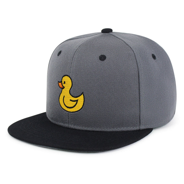 Duck Snapback Hat Embroidered Hip-Hop Baseball Cap Rubberduck Toy