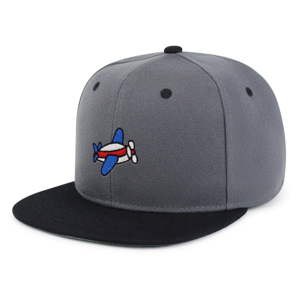 Prop Plane Snapback Hat Embroidered Hip-Hop Baseball Cap Cute