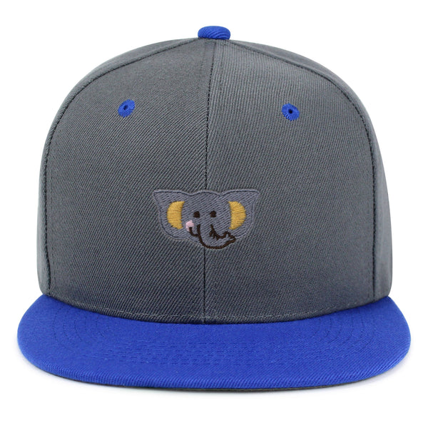 Elephant Snapback Hat Embroidered Hip-Hop Baseball Cap Zoo