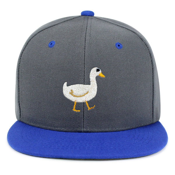 Duck Snapback Hat Embroidered Hip-Hop Baseball Cap Bird Lake