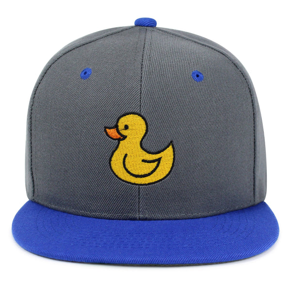 Duck Snapback Hat Embroidered Hip-Hop Baseball Cap Rubberduck Toy