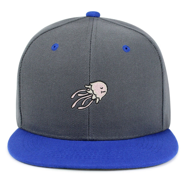 Jellyfish Snapback Hat Embroidered Hip-Hop Baseball Cap Fish Nature