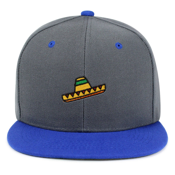 Mexican Hat Snapback Hat Embroidered Hip-Hop Baseball Cap Mexico Cowboy