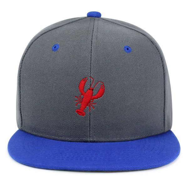 Lobster Snapback Hat Embroidered Hip-Hop Baseball Cap Seafood