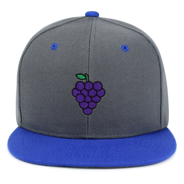 Grapes  Snapback Hat Embroidered Hip-Hop Baseball Cap Fruit