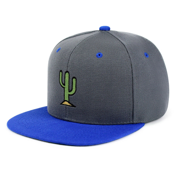 Cactus Snapback Hat Embroidered Hip-Hop Baseball Cap Desert Hot