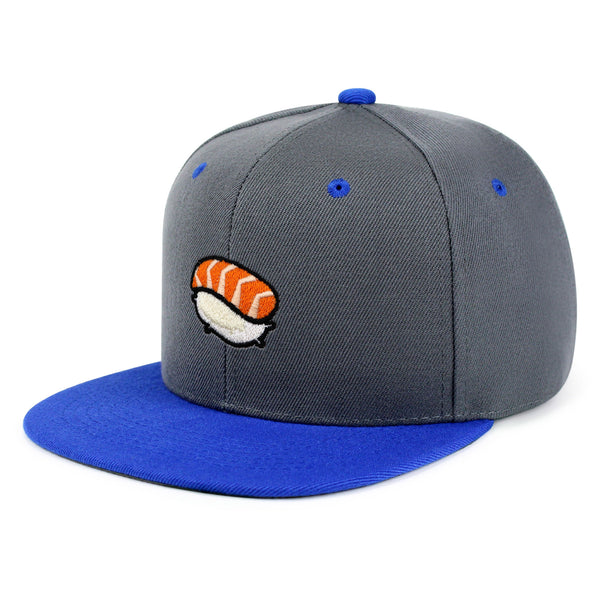 Sushi Snapback Hat Embroidered Hip-Hop Baseball Cap Japanese Food