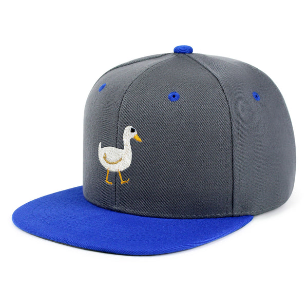 Duck Snapback Hat Embroidered Hip-Hop Baseball Cap Bird Lake