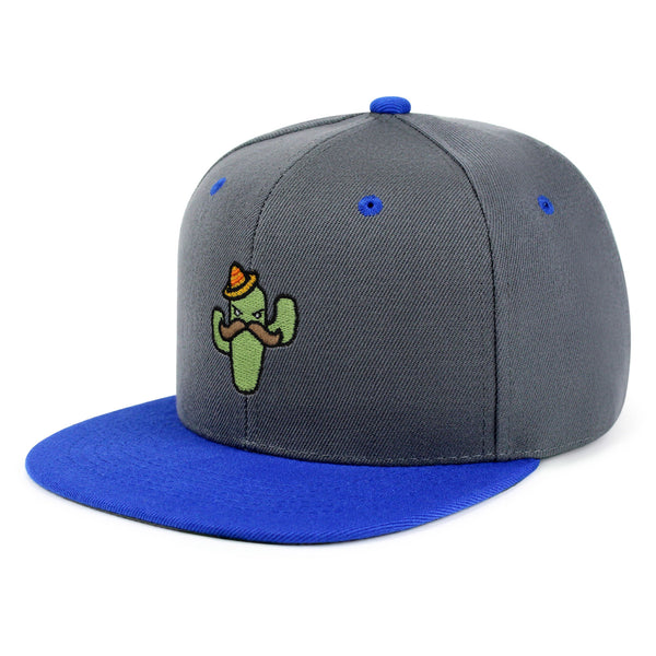 Cactus Snapback Hat Embroidered Hip-Hop Baseball Cap Cowboy Mexican American