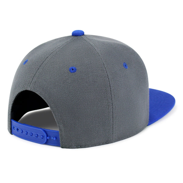 Melted Smile Snapback Hat Embroidered Hip-Hop Baseball Cap Sad Face