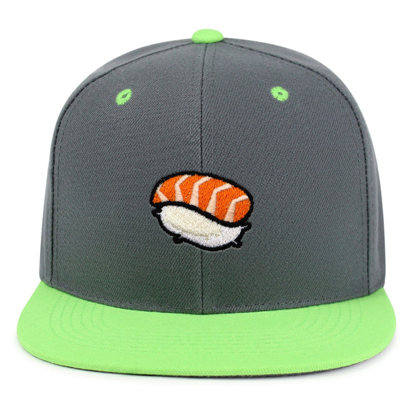 Sushi Snapback Hat Embroidered Hip-Hop Baseball Cap Japanese Food