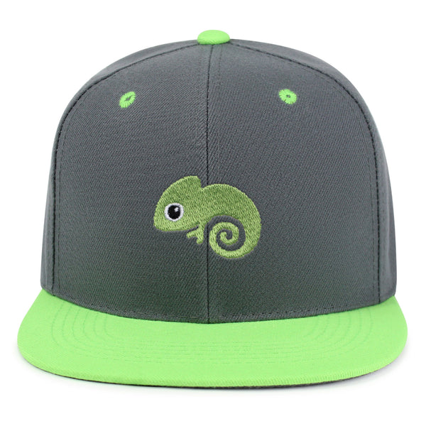 Chameleon Snapback Hat Embroidered Hip-Hop Baseball Cap Amazon Jungle