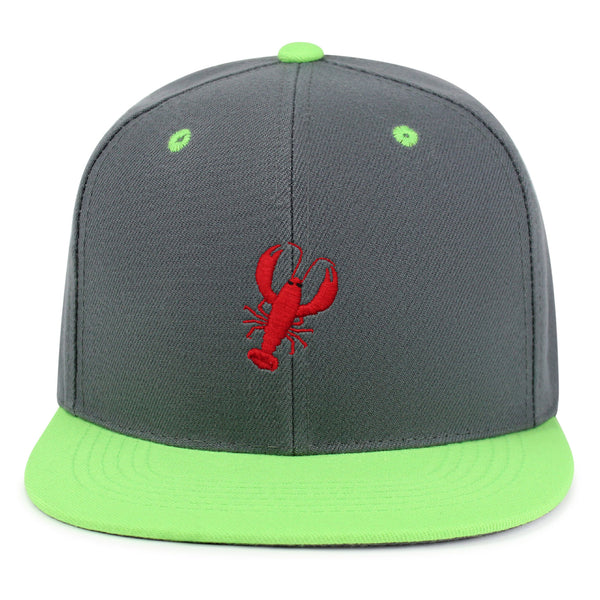 Lobster Snapback Hat Embroidered Hip-Hop Baseball Cap Seafood