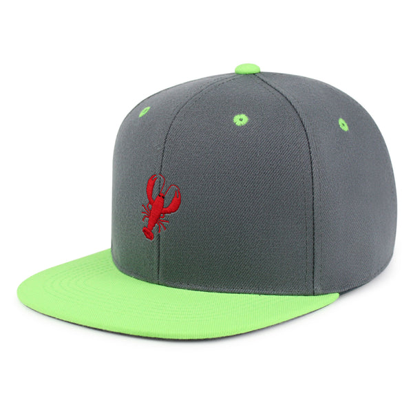 Lobster Snapback Hat Embroidered Hip-Hop Baseball Cap Seafood