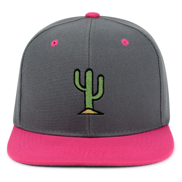 Cactus Snapback Hat Embroidered Hip-Hop Baseball Cap Desert Hot