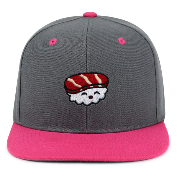 Sushi Snapback Hat Embroidered Hip-Hop Baseball Cap Sashimi Japanese