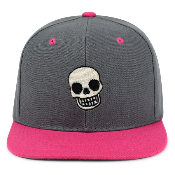 Skull Snapback Hat Embroidered Hip-Hop Baseball Cap Girly Halloween