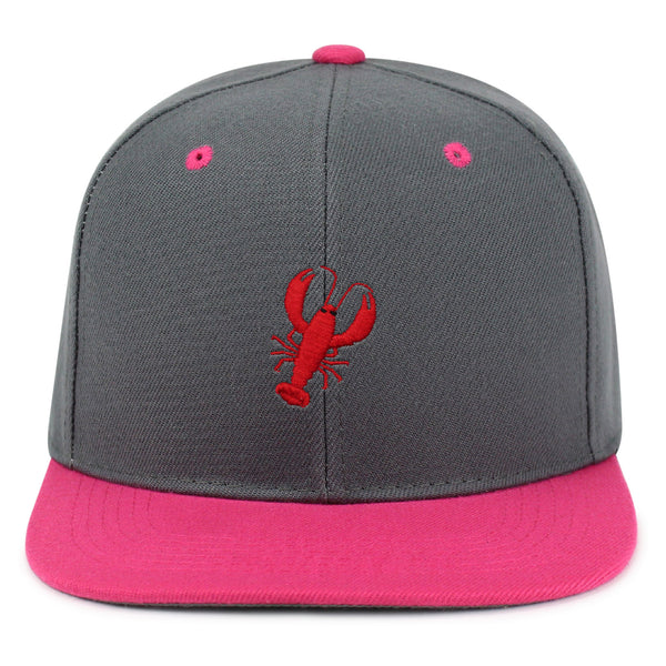 Lobster Snapback Hat Embroidered Hip-Hop Baseball Cap Seafood