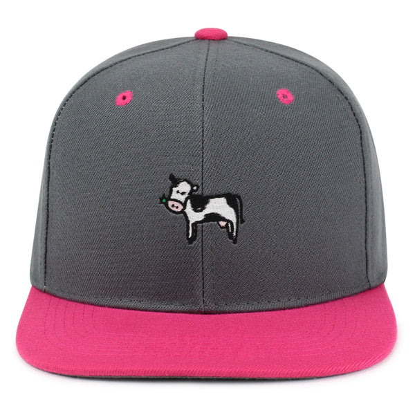 Cow  Snapback Hat Embroidered Hip-Hop Baseball Cap Cute