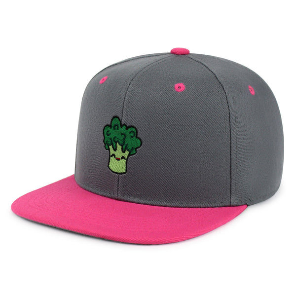 Broccoli Snapback Hat Embroidered Hip-Hop Baseball Cap Vegan Vegetable