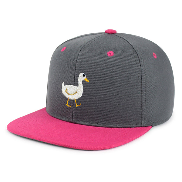 Duck Snapback Hat Embroidered Hip-Hop Baseball Cap Bird Lake