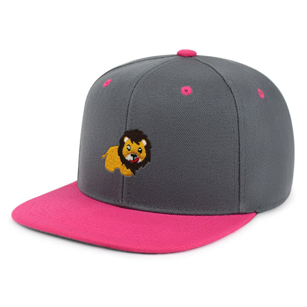 Lion Snapback Hat Embroidered Hip-Hop Baseball Cap Zoo King