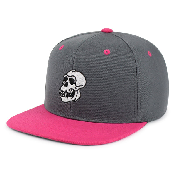 Gorilla Skull Snapback Hat Embroidered Hip-Hop Baseball Cap Skelton