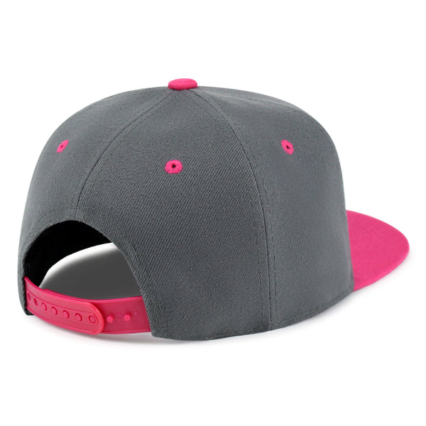Pomegranate Snapback Hat Embroidered Hip-Hop Baseball Cap Vegan Fruit Garnet
