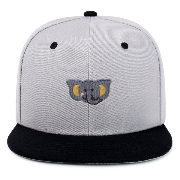 Elephant Snapback Hat Embroidered Hip-Hop Baseball Cap Zoo