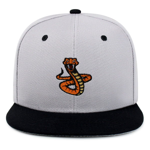 Rattlesnake Snapback Hat Embroidered Hip-Hop Baseball Cap Snake