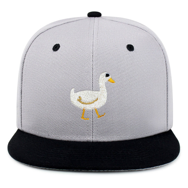 Duck Snapback Hat Embroidered Hip-Hop Baseball Cap Bird Lake