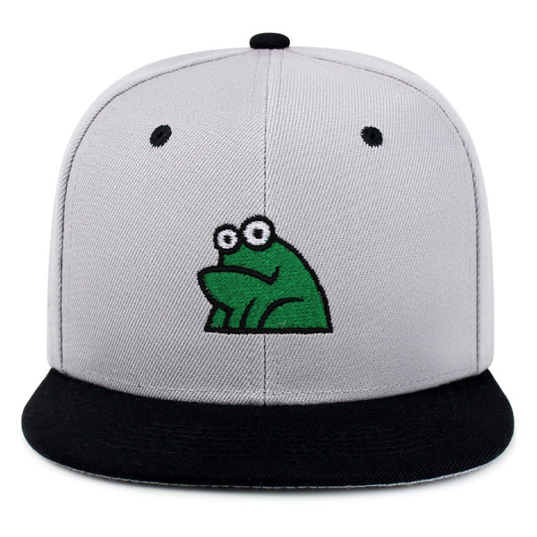 Frog Snapback Hat Embroidered Hip-Hop Baseball Cap Funny