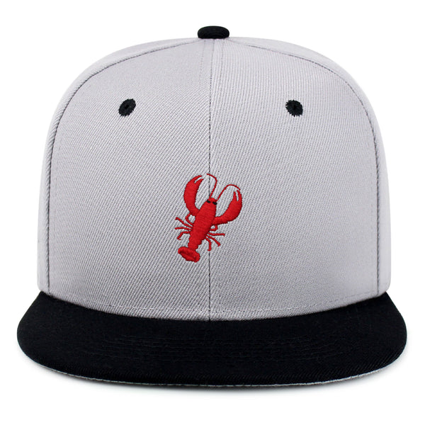 Lobster Snapback Hat Embroidered Hip-Hop Baseball Cap Seafood