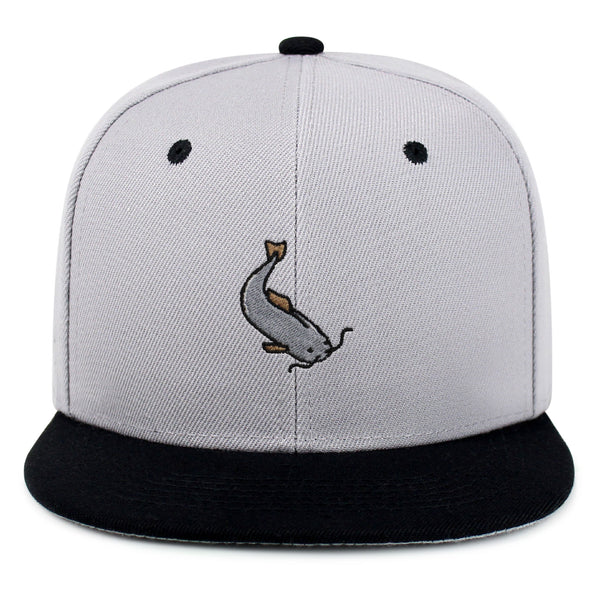 Catfish  Snapback Hat Embroidered Hip-Hop Baseball Cap Seafood