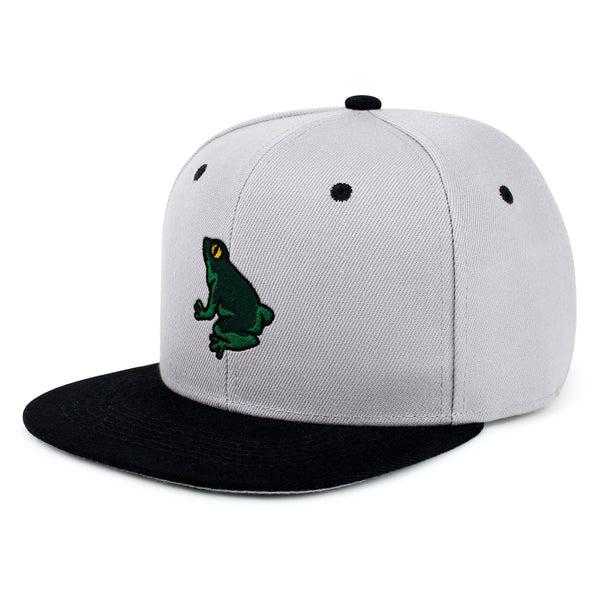 Frog Snapback Hat Embroidered Hip-Hop Baseball Cap Pond