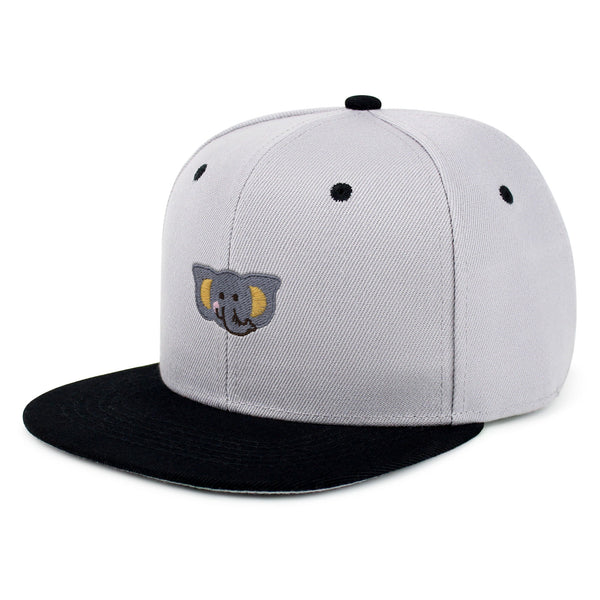 Elephant Snapback Hat Embroidered Hip-Hop Baseball Cap Zoo