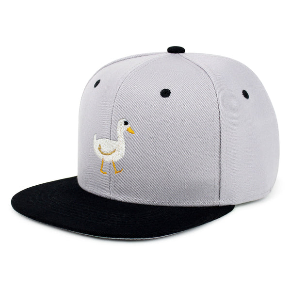 Duck Snapback Hat Embroidered Hip-Hop Baseball Cap Bird Lake