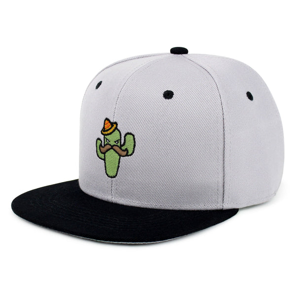 Cactus Snapback Hat Embroidered Hip-Hop Baseball Cap Cowboy Mexican American