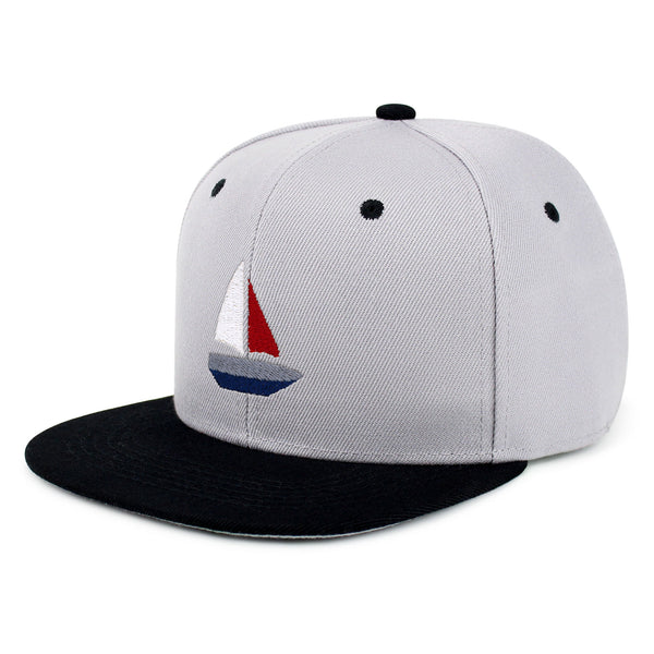 Cute Boat Snapback Hat Embroidered Hip-Hop Baseball Cap Sailor Ocean