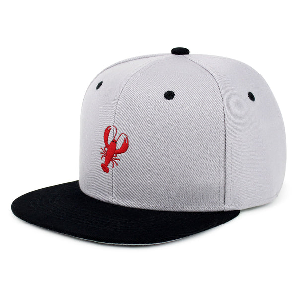 Lobster Snapback Hat Embroidered Hip-Hop Baseball Cap Seafood