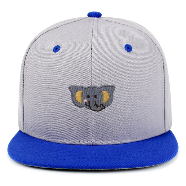 Elephant Snapback Hat Embroidered Hip-Hop Baseball Cap Zoo