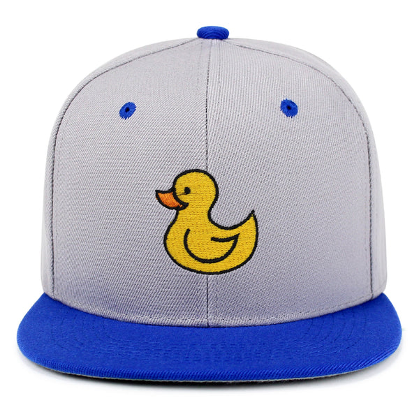 Duck Snapback Hat Embroidered Hip-Hop Baseball Cap Rubberduck Toy